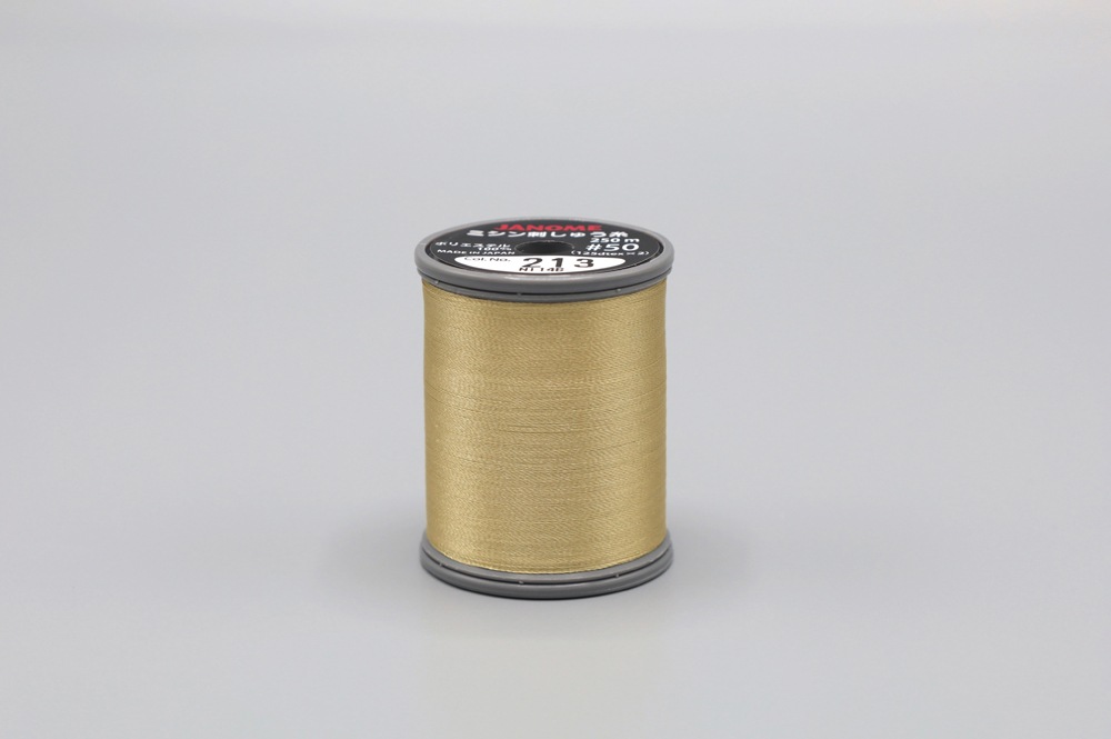 ミシン刺しゅう糸　ベージュ(No.213)