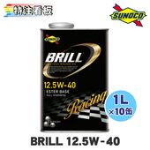 SUNOCO BRILL 12.5W-40 1L��10�� ���Υ� ������ ���󥸥󥪥��� �֥�� 12.5w40