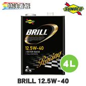 SUNOCO BRILL 12.5W-40 4L��1�� ���Υ� ������ ���󥸥󥪥��� �֥�� 12.5w40
