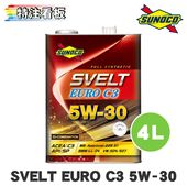 SUNOCO SVELT EURO C3 5W-30 4L��1�� ���Υ� ������ ���󥸥󥪥��� ���٥�� ��������� 5w30