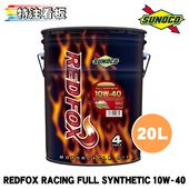 SUNOCO REDFOX RACING��SPORTS 10W-40 FULL SYNTHETIC 20L��1�� ���Υ� ���󥸥󥪥��� ��åɥե��å��� �졼���󥰥���ɥ��ݡ��� �ե륷�󥻥ƥ��å�