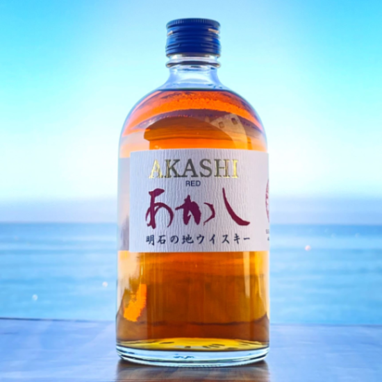 江井ヶ嶋酒造 あかし First fill Bourbon Barrel 酒の細井 / 江井ヶ嶋 あかし バーボンバレル 1st フィル 6年 63% 500ml
