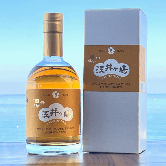 シングルモルト江井ヶ嶋 バーボンバレル8年 500ml【化粧箱入