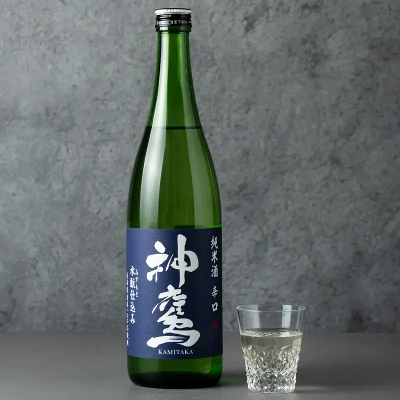 神鷹 純米酒 水もと仕込み 辛口 720ml ｜【公式通販】江井ヶ嶋酒造