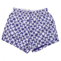 総柄チアパン　紫パズル