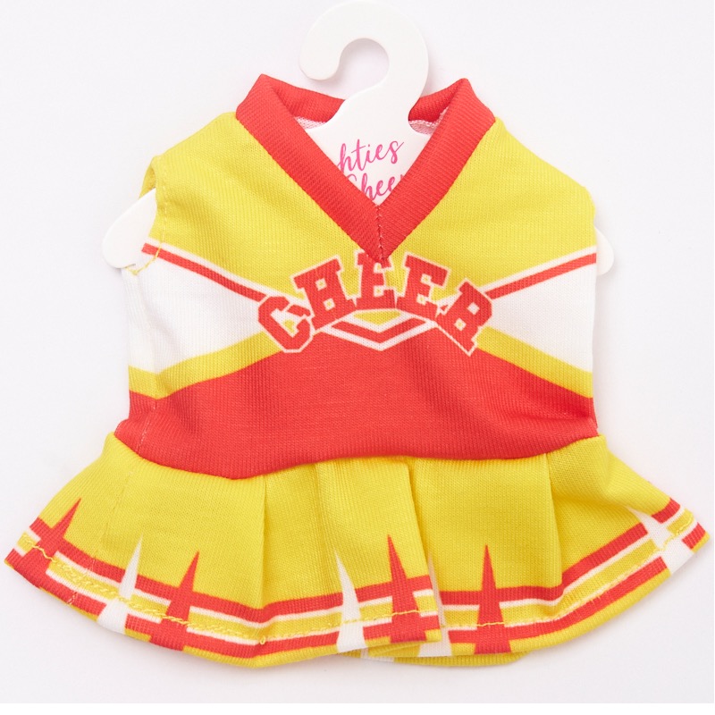 ティズちゃん人形　着せ替え 黄CHEERユニ