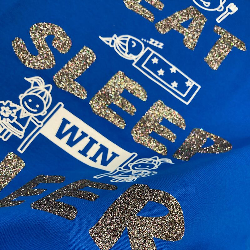 チアTシャツ EAT SLEEP CHEER
