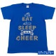 チアTシャツ EAT SLEEP CHEER