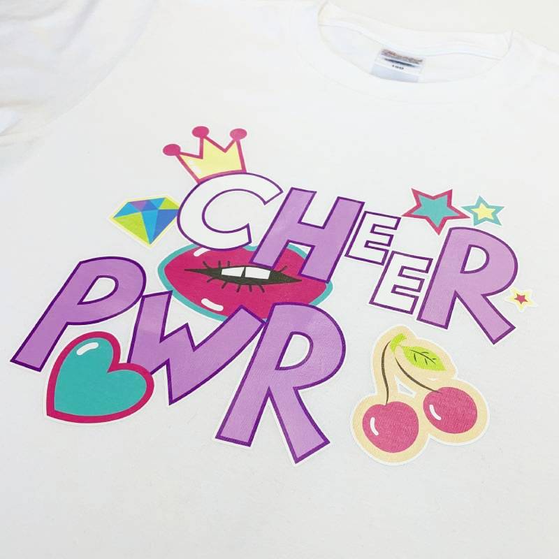 チアTシャツ CHEER PWR