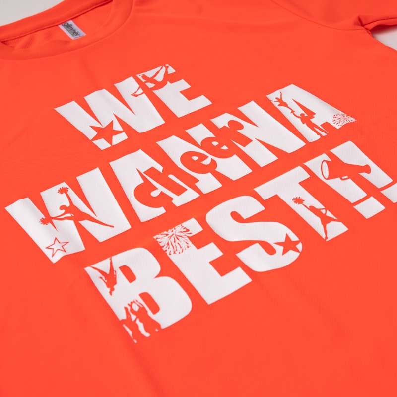 ドライTシャツ WE WANNA BEST！