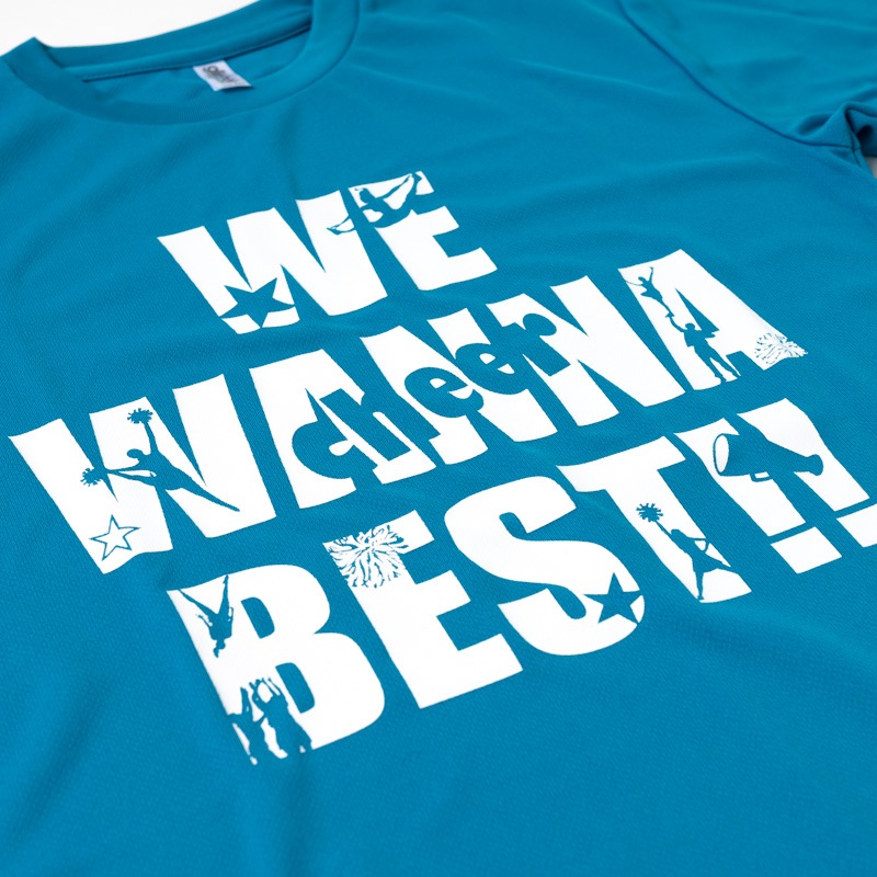 ドライTシャツ WE WANNA BEST！