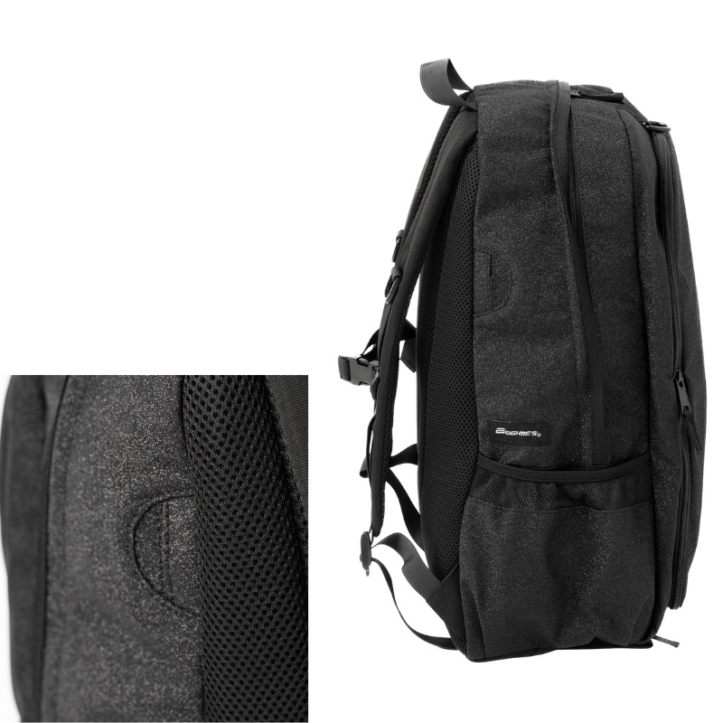 グリッターリュック 無地(本体＋ポケット) Ｌ　収納ネットあり