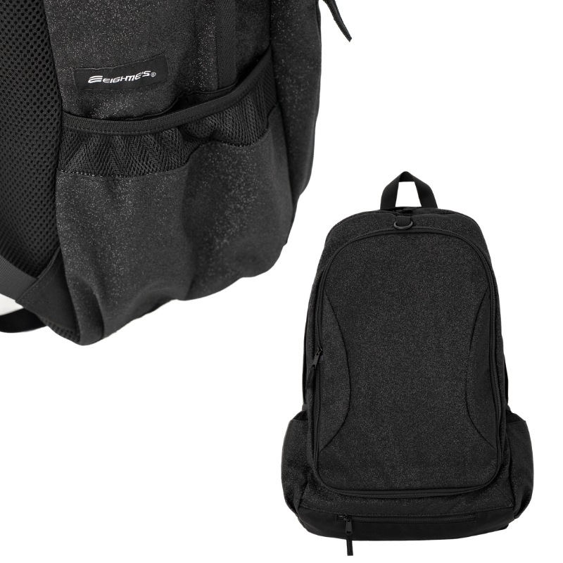 グリッターリュック 無地(本体＋ポケット) Ｌ　収納ネットあり