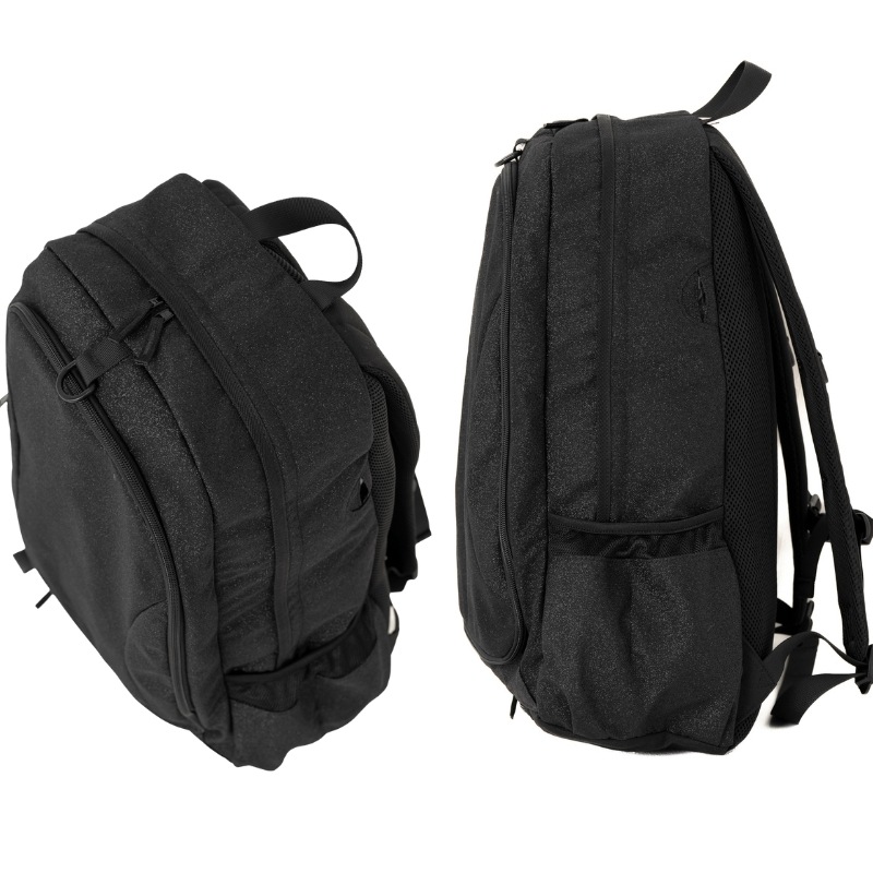 グリッターリュック 無地(本体＋ポケット) M