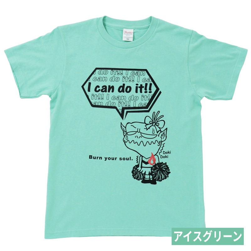 Tシャツ　チキンハートのモンスター
