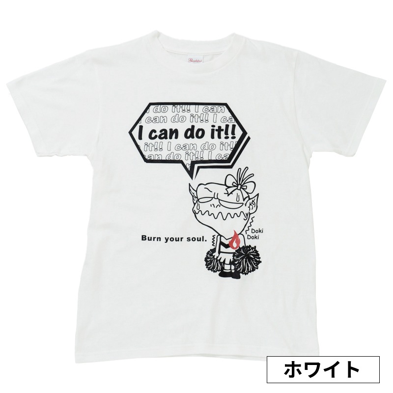 Tシャツ　チキンハートのモンスター