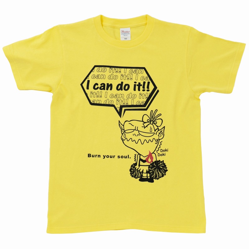 Tシャツ　チキンハートのモンスター
