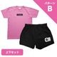 チアパン チアTシャツ お得な上下セット 6色の組み合わせから選べる 練習着 チアリーディング チアダンス キッズ ジュニア レディース 大人 子供 応援衣装 エイティズ