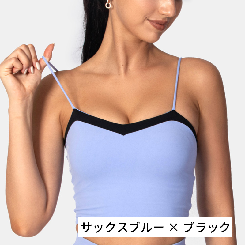 ホワイトバイカラー　ブラトップ ブラトップ バイカラーチューブトップ | アンダーウェア | チアT