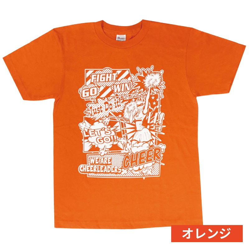 チアTシャツ アメコミ