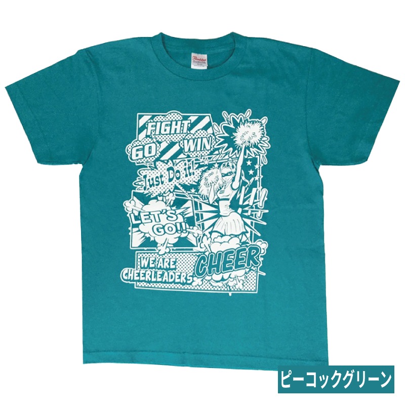 チアTシャツ アメコミ