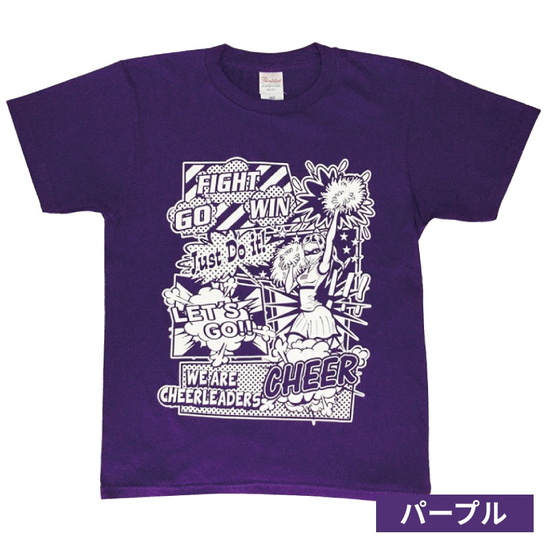 チアTシャツ アメコミ