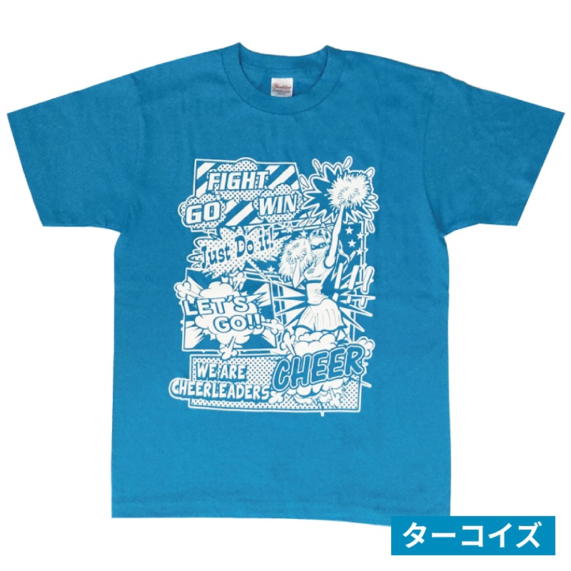 チアTシャツ アメコミ