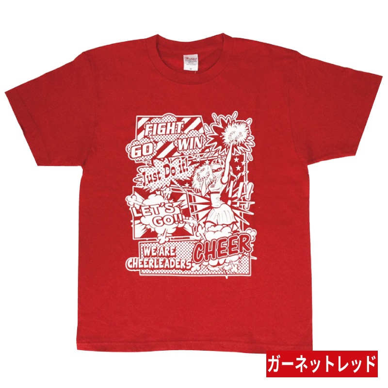 チアTシャツ アメコミ