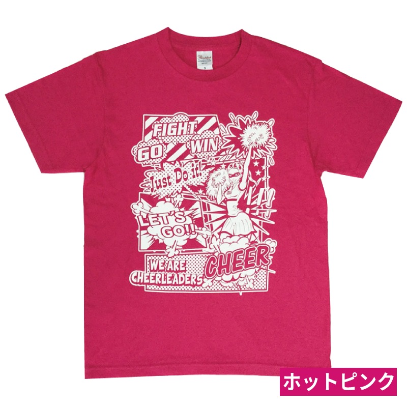 チアTシャツ アメコミ