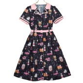 アメリカンダイナーワンピース (American diner dress)