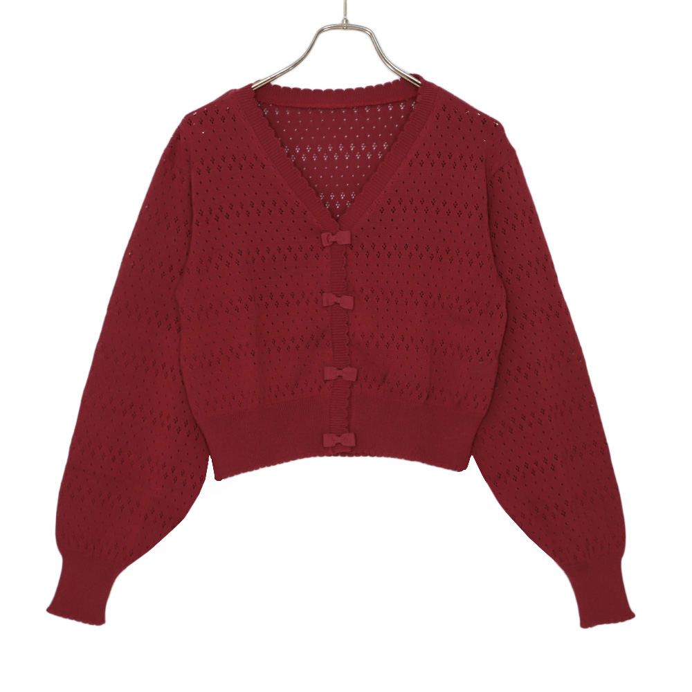 ץܥ󥫡ǥ(petit ribbon cardigan)