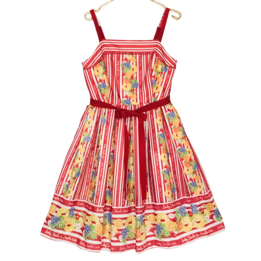 ȥԥե롼ĥߥԡ (tropical fruits camisole dress)