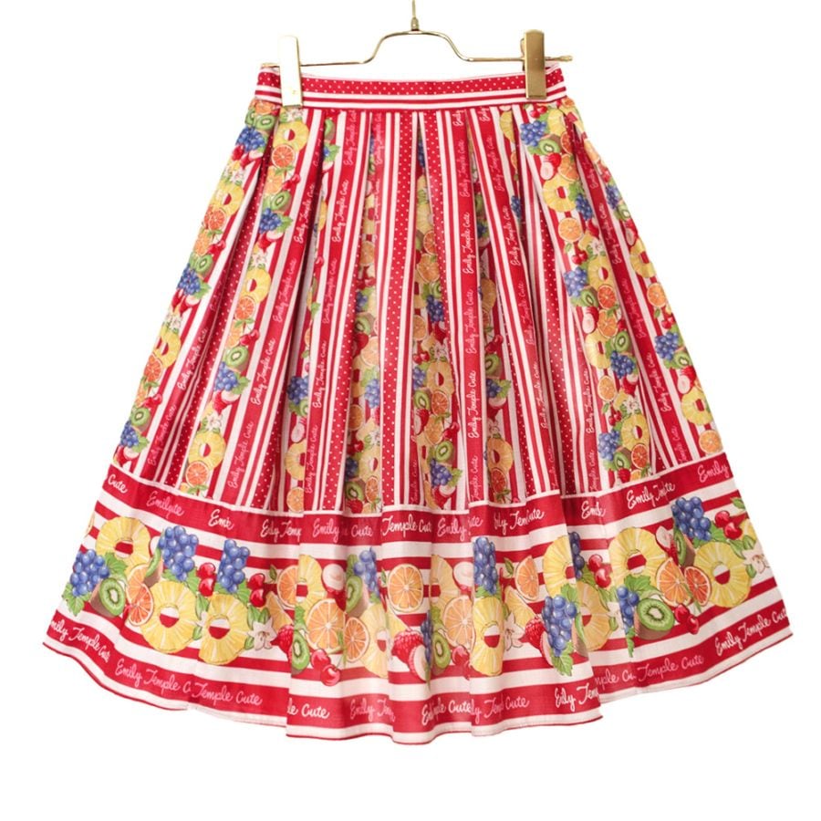 �ȥ��ԥ���ե롼�ĥ������� (tropical fruit skirt)