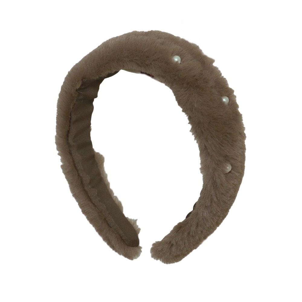 �ե����ѡ��륫���塼���� (fur pearl  headband)