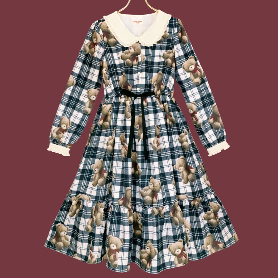 Teddy Bear Tartanԡ (Teddy Bear Tartan dress)