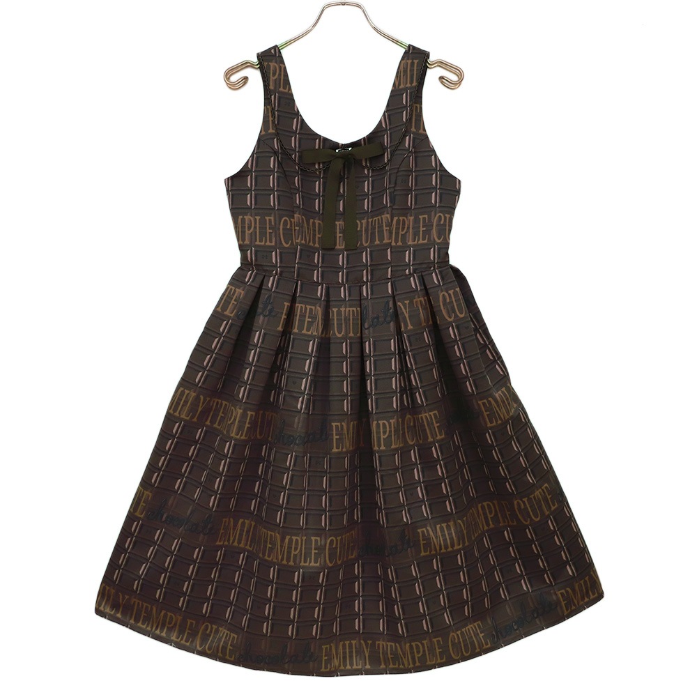 ĥ祳Ρ꡼֥ԡ(chocolate sleeveless dress)