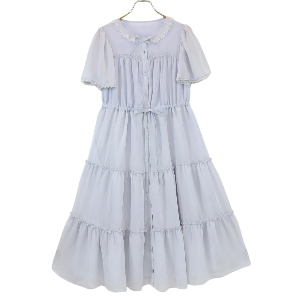 Emily Temple cute Chambreティアードワンピース 【USED