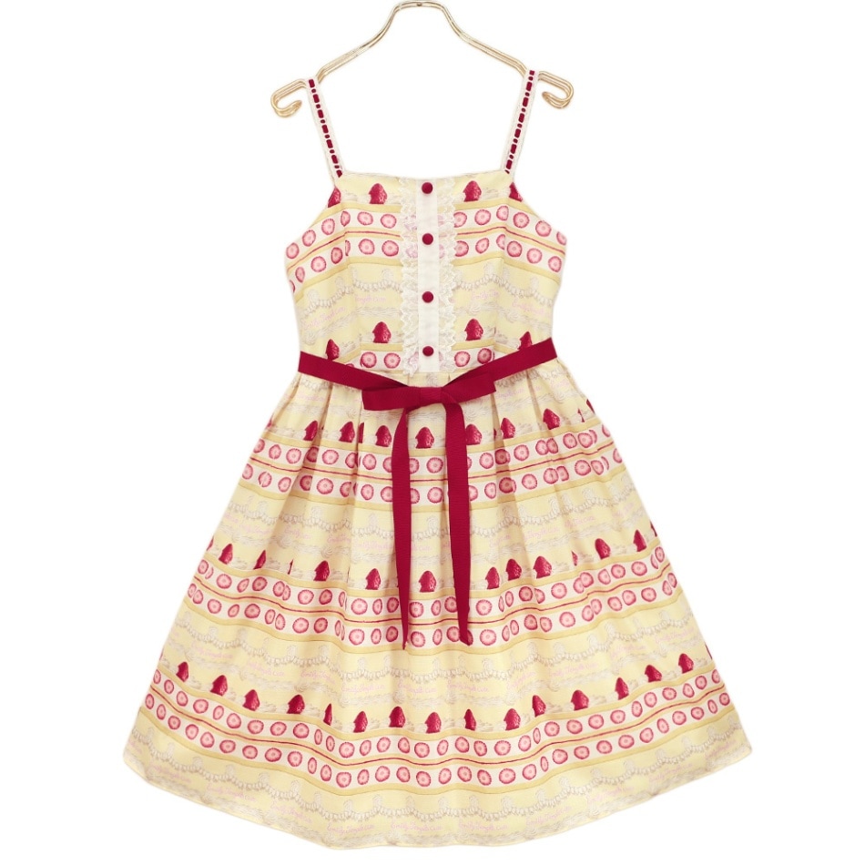 WhipCakeܡߥԡ (WhipCake border camisole dress)