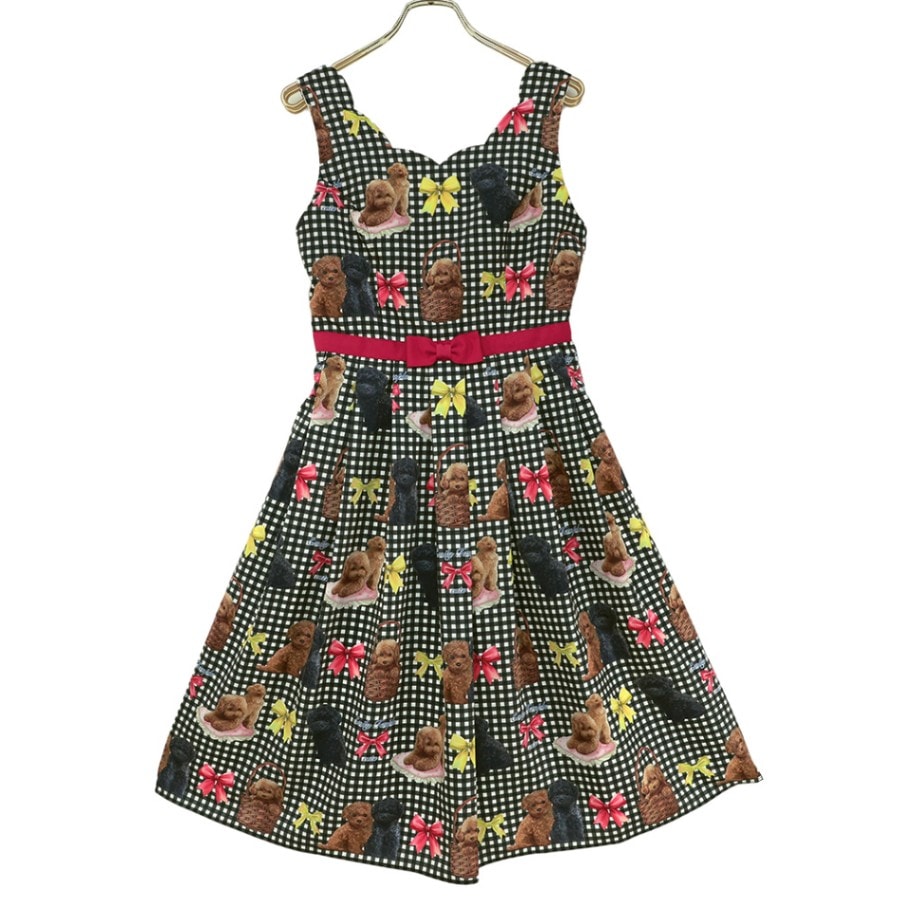 Toy Poodle�Ρ����꡼�֥��ԡ��� (Toy Poodle sleeveless dress)