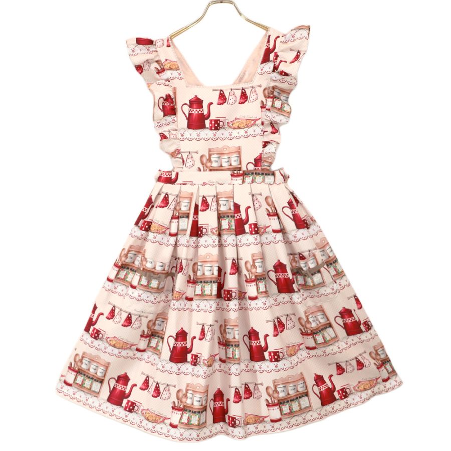 My Kitchenエプロンワンピース (My Kitchen apron dress) | SKIRT