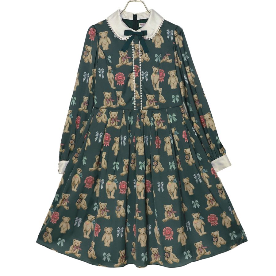Reservation】Classic Teddyワンピース (Classic Teddy dress) | ONE