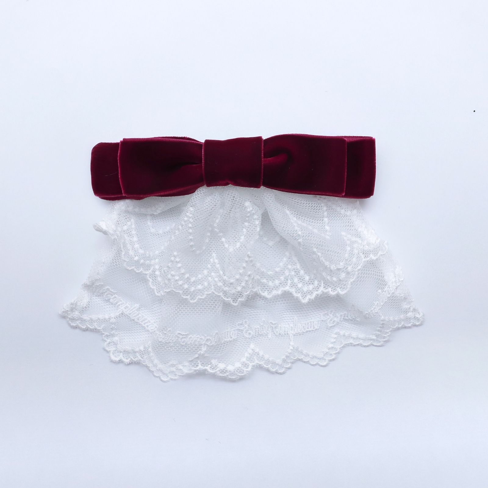 �����졼����ܥ�Х�å� (logolace ribbon valletta)