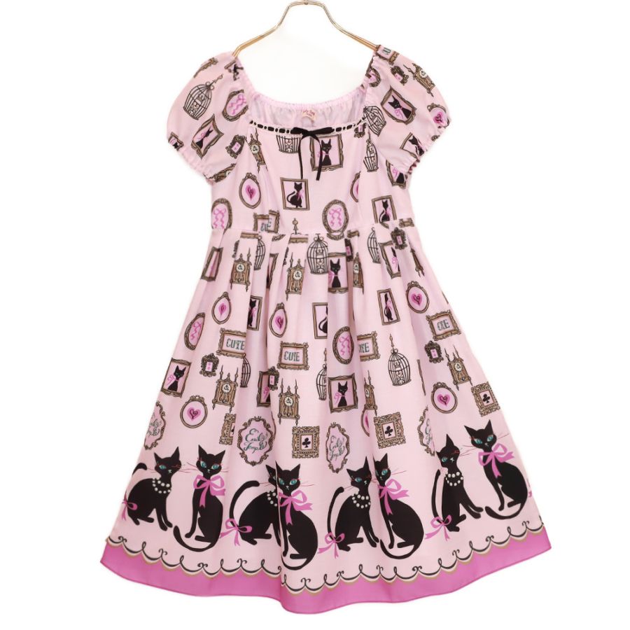 Velvet Catsハイウエストワンピース (Velvet Cats highwaist dress