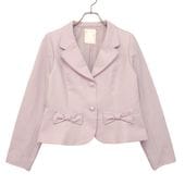 ��ܥ󥸥㥬���ɥ��㥱�å�(Ribbon jacquard jacket)