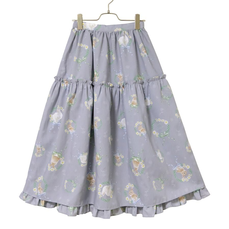 Reservation】Bunny Wreathスカート (Bunny Wreath skirt) | NEW ITEM