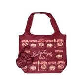 ��ܥ�Bag�ݡ����դ������Хå�(Eco Bag with Ribbon Bag Pouch)