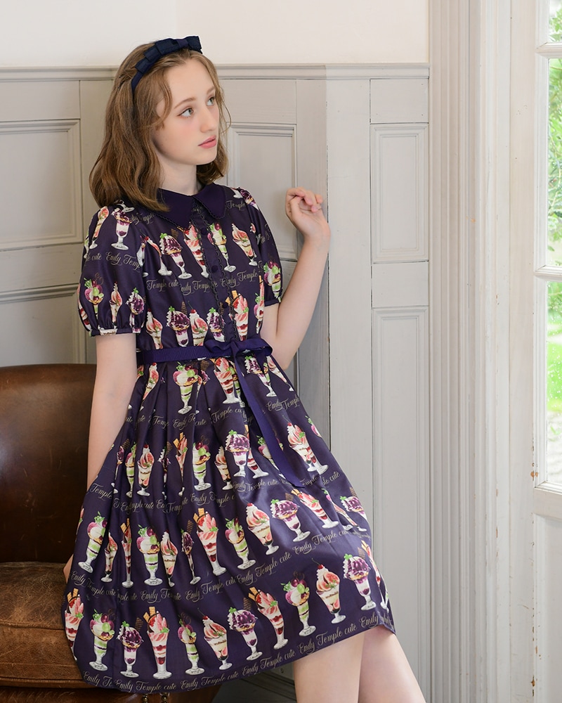 Emily Temple Cute トリアノンワンピース Nocturne Parfaitワンピース (Nocturne Parfait dress) | NEW ITEM