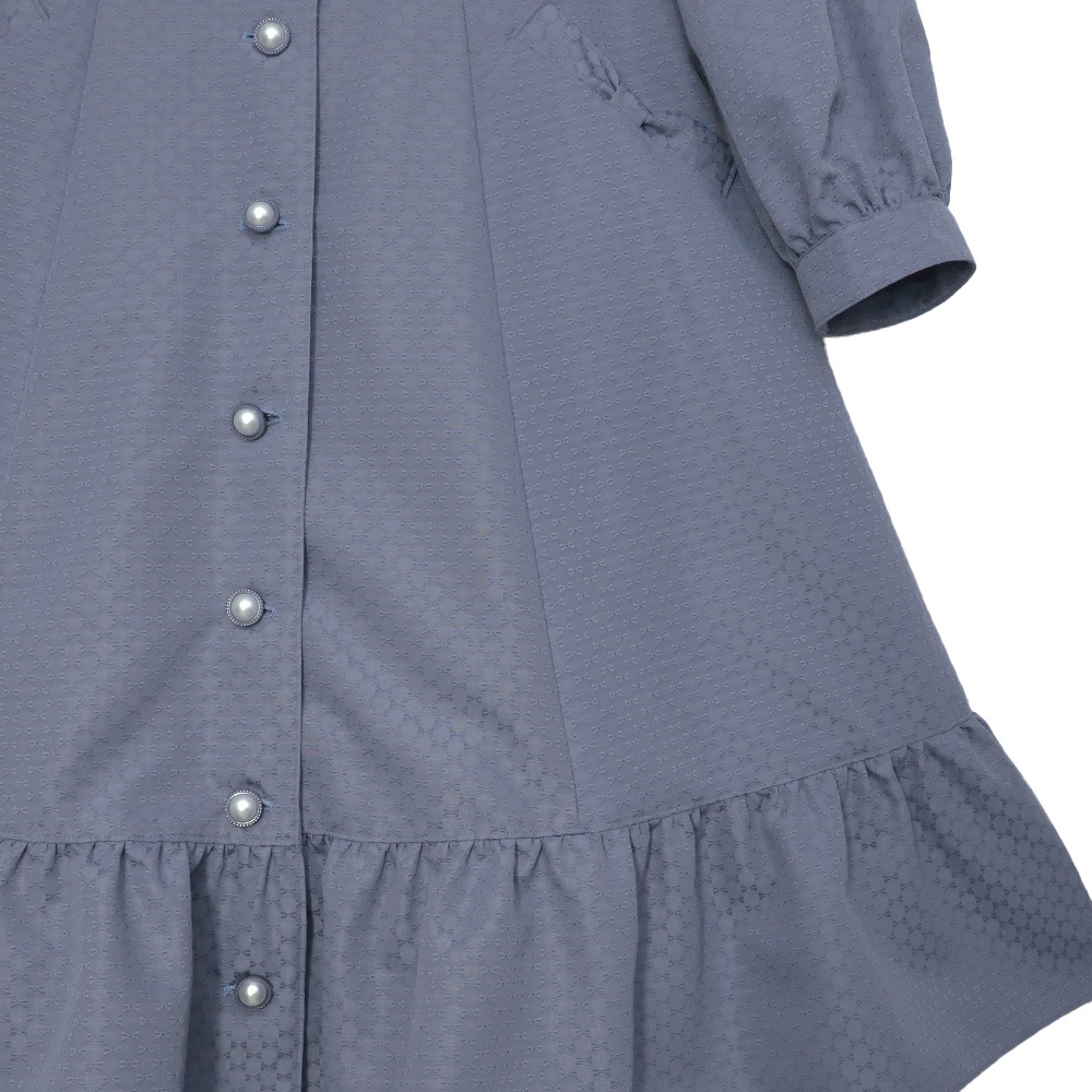 ��ܥ󥸥㥬���ɥ�����(Ribbon jacquard coat)