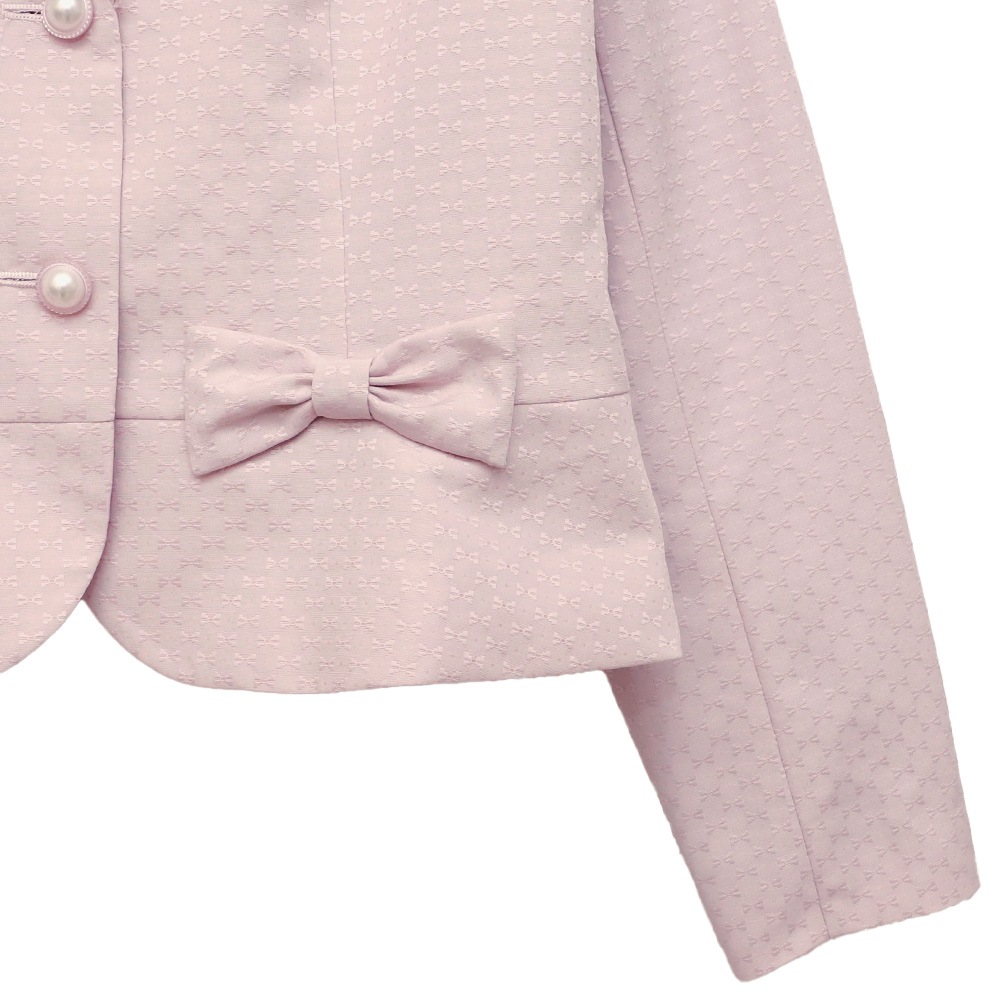 ��ܥ󥸥㥬���ɥ��㥱�å�(Ribbon jacquard jacket)