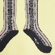 ȥ饤ץ졼ˡå (Stripe lace knee Socks)